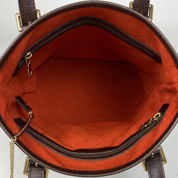 Louis Vuitton Handbag Mare Brown Bag Shoulder Bucket Damier - Picture 7 of 7